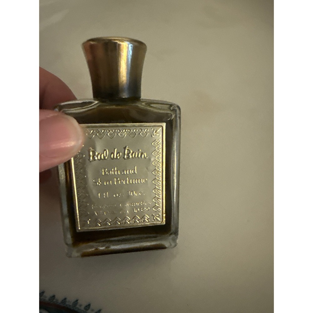 Vintage Bal de Bain Bath and Skin Perfume 1oz Regency Cosmetics Gold NOS RARE
